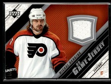 2005-06 Upper Deck UD Game Jerseys Series II Michal Handzus Philadelphia Flyers