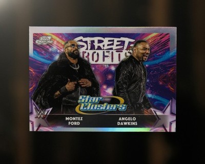 Street Profits Ford / Dawkins - 2026 Topps Chrome Cosmic WWE Star Clusters #SC-4