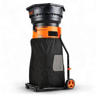 SuperHandy Electric Bladeless Mulcher Shredder 1800W 50cm Funnel 80L Bag 8.5kg