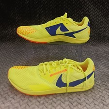 Nike Men  s 9.5 Rival XC 6 Cross-Country Spikes Volt/Total Orange DX7999-701 NEW