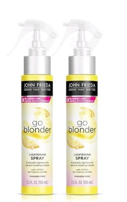 2PK John Frieda Go Blonder Lightening Spray ~ 3.5 FL OZ EACH ~ NEW ~ #414
