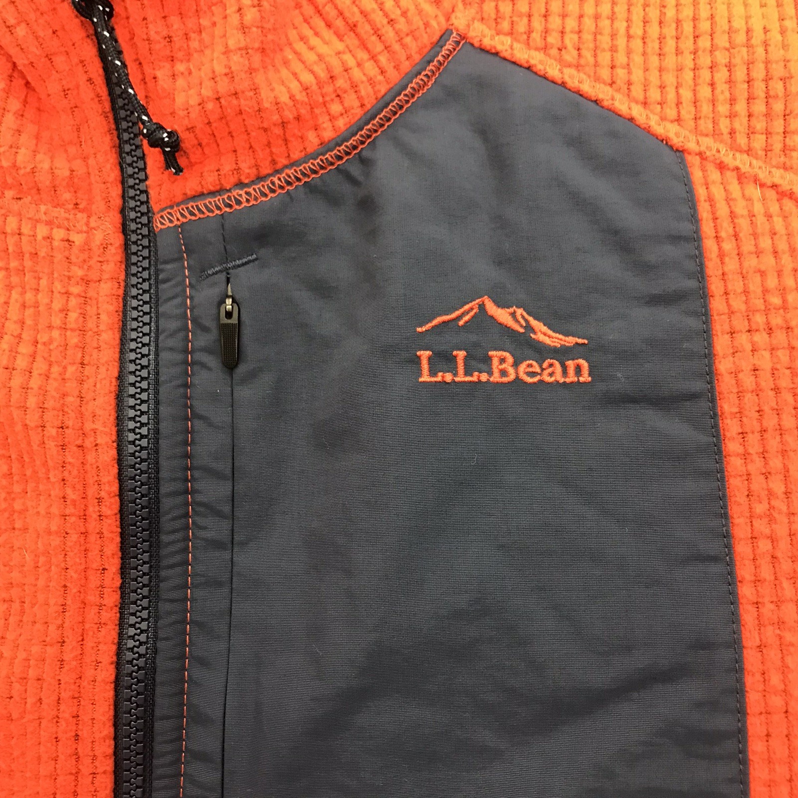 LL BEAN Pathfinder Performance Jacket Grid Fleece… - image 7