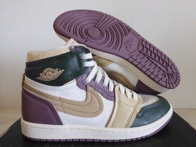 Nike Air Jordan 1 MM Hight Galactic Jade-Desert-Sail Womens [FB9891-300]