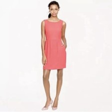 J.Crew Pink Dress Sheath Work Career Casual Size 10