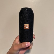 T G TG117 Bluetooth Wireless Waterproof Portable USB/TF/FM Radio Speaker BLACK