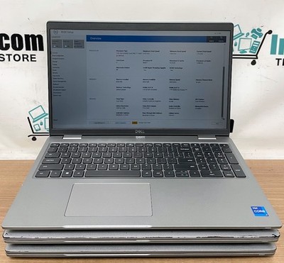 LOT 3 Dell Latitude 5520 15.6'' Iris Xe i7-11th 2.80GHz 8gb RAM 250gb SSD B.S.L!