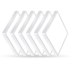 12 Inch Square LED Flush Mount Ceiling Light, 24W, 2520LM,3CCT White,6PK 