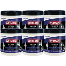 Silver Jewelry Wipes 6 Pack - Cleaner & Polis...