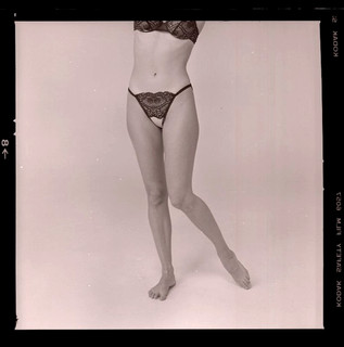 LQQK 6 vintage 1982 negatives SWELL LEGGY PANTY FASHION MODELS NEXT DOOR #3