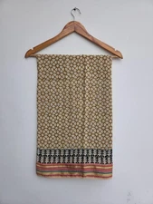 Handmade Zari Sarong – Gold & Silver Thread Embellished Beachwear