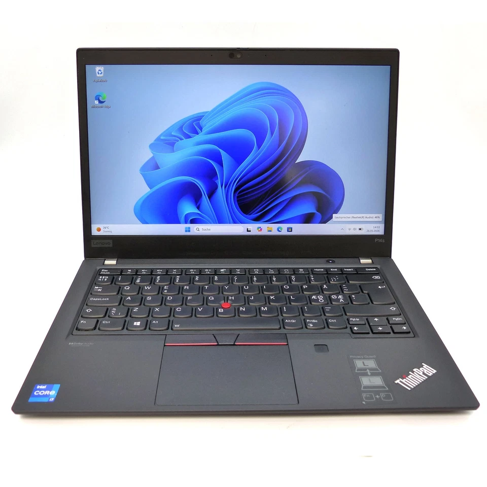 Lenovo ThinkPad P14s G2 · i7-1185G7 · 16GB · 512GB, Foto 2 von 4