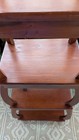 Vintage 38" Unique Shelf Stand Wood 5 Tier Farmhouse Cottagecore Rustic Decor — photo 8