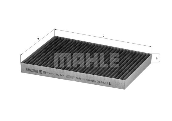Mahle LAK 247 Innenraumfilter, Frischluftfilter, Pollenfilter FüR Chrysler 300C-image