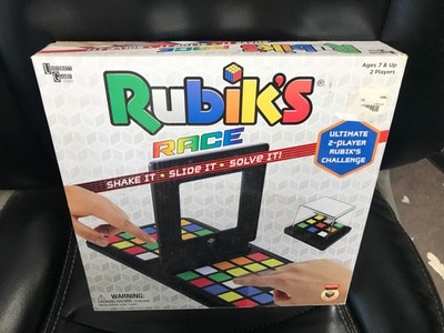 University Games Rubiks Race Ultimate 2 Player Challenge Shake Slide Solve! New
