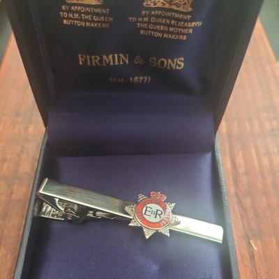 Alte veraltete Feuerwehr Hochschule Ausbilder Krawattenklammer Pin