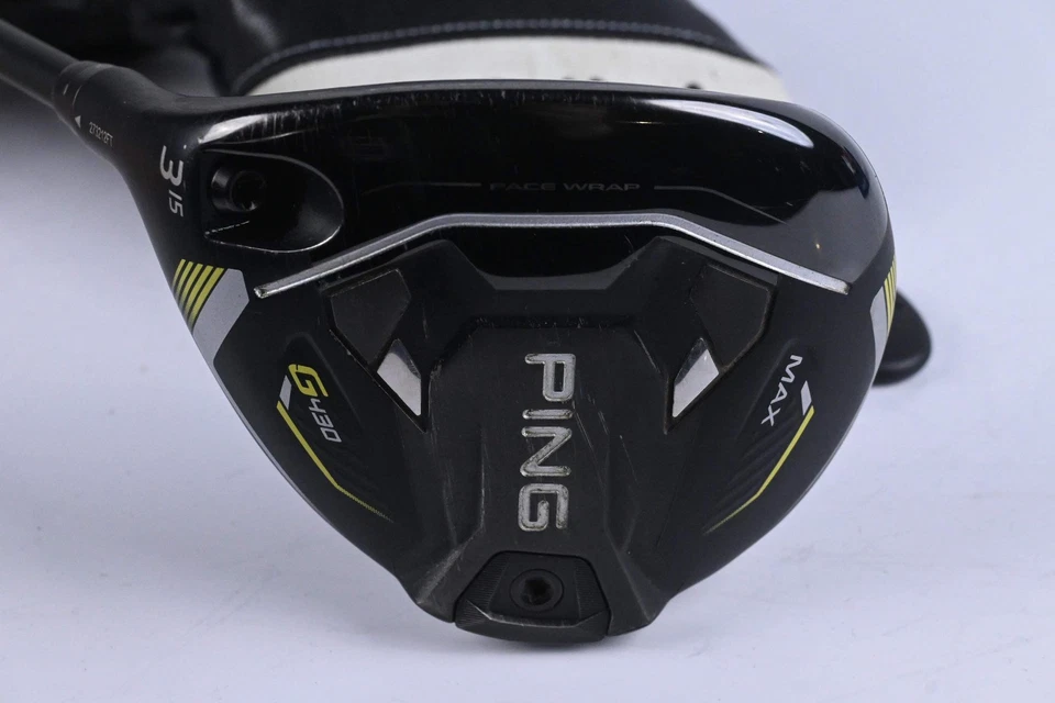 Left Hand Ping G430 Max #3 Wood / 15 Degree / Stiff Flex Ping Alta CB Black 65 - Image 2 of 4