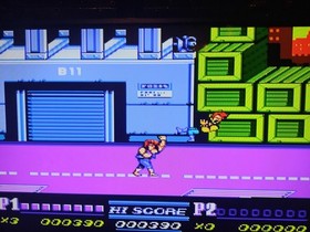 Double Dragon II The Revenge Nintendo NES Game Cartridge Tested 