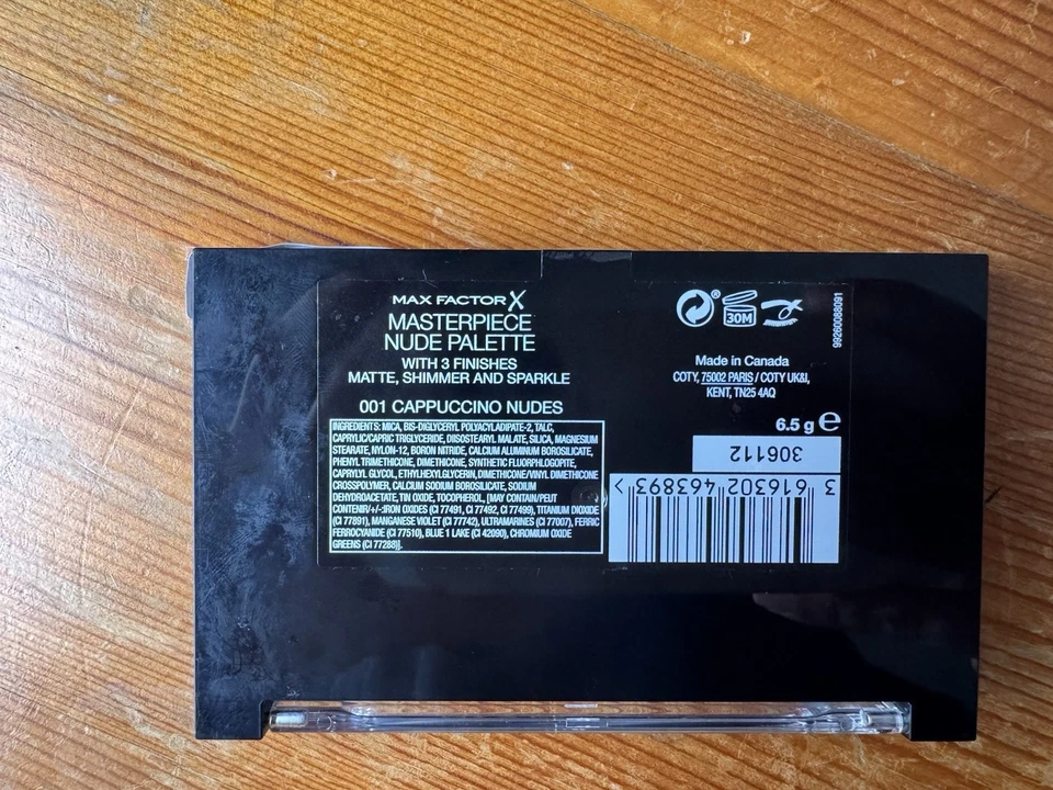 Max Factor X Nude Palette 001 cappuccino Nudes - Image 3 of 3