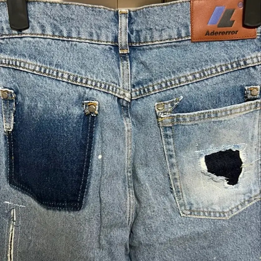 Zara Ader Error Patchwork Blue Jeans EUR 36 thumbnail 6