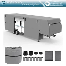 28'-31' 5th Wheel RV Cover Motorhome Travel Trailer Camper Non-Woven Fabric