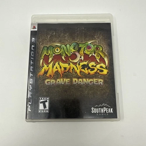 Monster Madness: Grave Danger (Sony PlayStation 3, PS3)  Complete