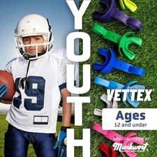 Vettex Doubleguard Mouthguard with Lip Protection, Youth