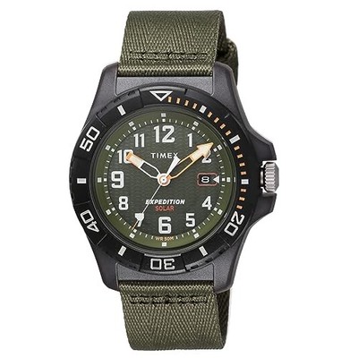 TIMEX Expedition Free-dive Ocean 44mm Solar Watch Green TW2V40400 Japan
