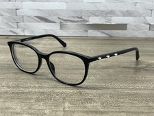 Swarovski SK5300 Womens Plastic Eyeglasses Frame 001 Shiny Black 54-16-140