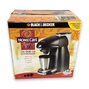 Black & Decker Home Cafe One Cup Coffeehouse Pod Coffee Maker In Box