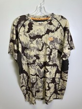 Camisa First Lite Aerowool Wick Para Hombre Manga Crew Cipher Camuflada Nueva con Etiquetas (Muestra)