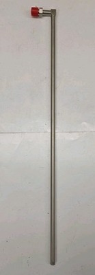Swagelok VCR 1/4'' male 90° Verschraubung auf Rohrstutzen 3/8'' ca 50cm orbital