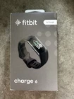 Fitbit Charge 6 Activity Tracker Black Heart Rate Monitor Bluetooth Wristband