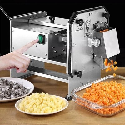 Commercial Dicing Machine Electric Vegetable Cutting Carrot Cotato Onion