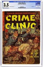 Crime Clinic #4 CGC 3.5 1952 4495669005
