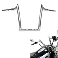 Meethook 1.5 Inch Solid Ape Hangers for Harley Dyna, Softail, Sportster,Touring.