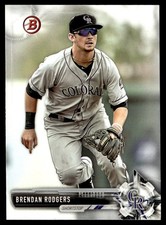 2017 Bowman Prospects Brendan Rodgers Rookie Colorado Rockies #BP88