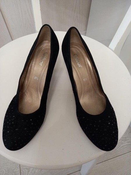 Women Gabor Heels Black 39 #7V1H