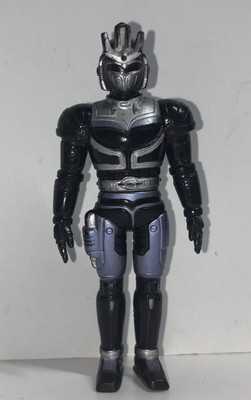 Beetleborgs B-Fighter Kabuto Sofubi 5  Vinyl Figure PURPLE Metallix Yutaka 1996