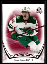 2021-22 SP Authentic Future Watch Acetate Connor Dewar Minnesota Wild #199