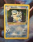 Pokémon TCG Blastoise 2/130 Base Set 2 Holo Vintage 2000 WOTC Heavily Played