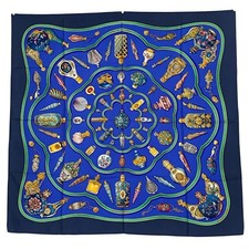 Hermes Vintage Silk Scarf Carre 90 Qu  Importe Le Flacons Catherine Baschet
