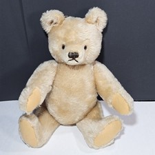 Vintage German Growler Teddy Bear Mohair Plush Articulated Limbs No Tag Steiff