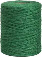 Vivifying Green Garden Twine 656 Feet 2mm Natural Jute Twine String for Climb...