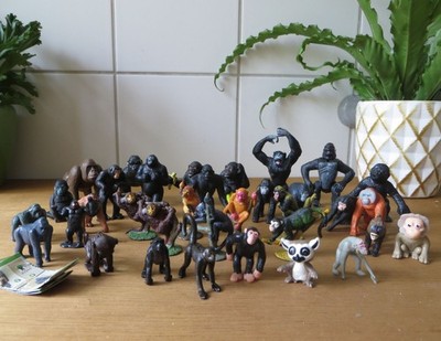 Affen Set verschiedene Marken K&M Nayab Bullyland Schleich Funrise Ü-Ei