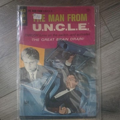 The Man From U.N.C.L.E.  No.14   :: 1967 ::  :: ''The Great Brain Drain!'' ::