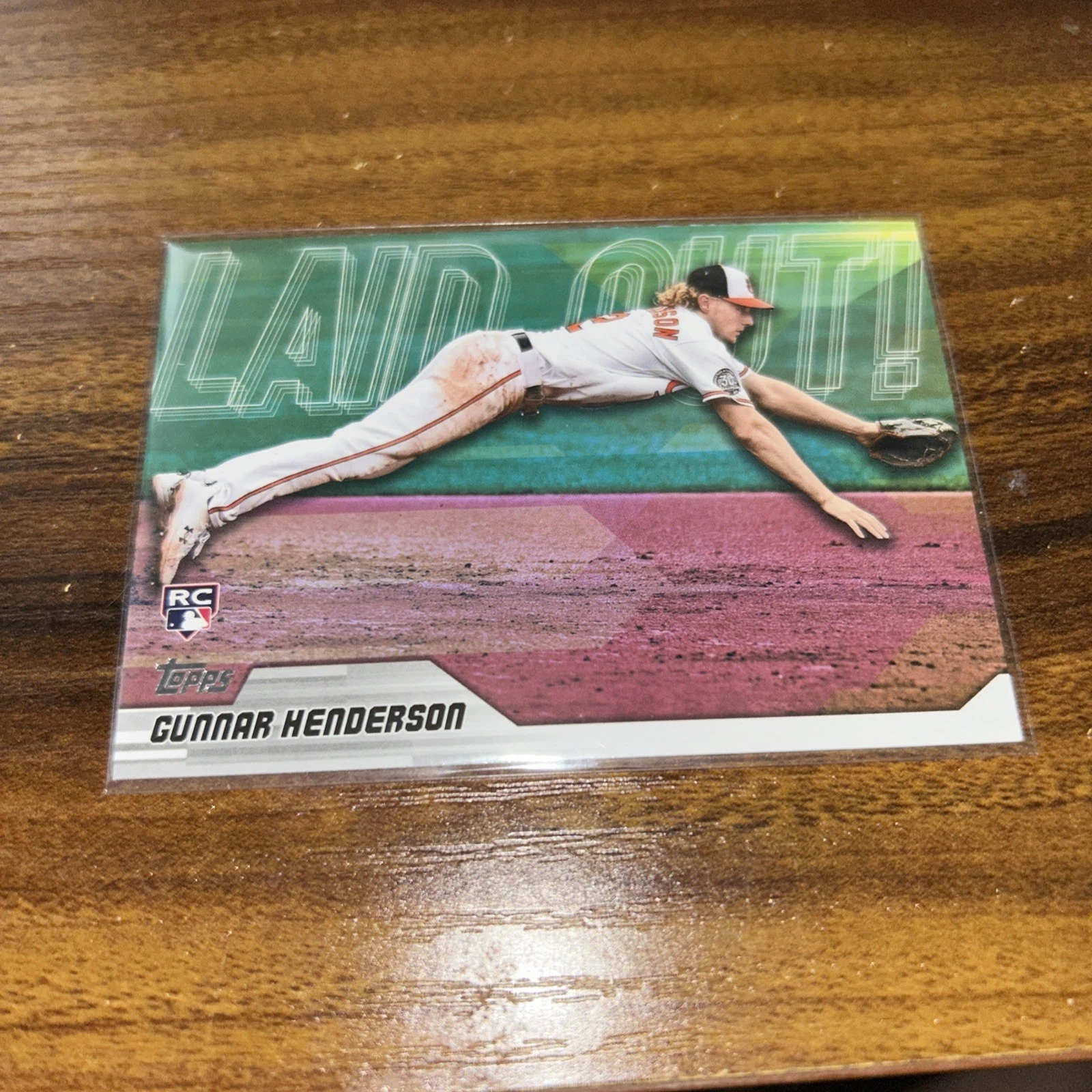 2023 Topps Update Series - Laid Out Gunnar Henderson #LO-19 (RC) Orioles