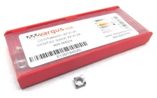 NEW! 10 VARGUS TURNING CARBIDE INSERTS - #CCGT-060201-AFV12K