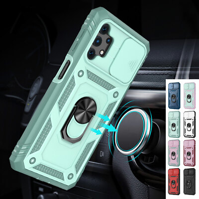 Camera Protection Stand Shockproof Phone Case For Samsung