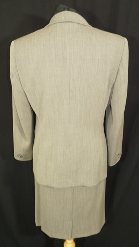 MAX MARA Suit Women's Formal Two Piece Pure Wool Skirt Jacket Uk 14 Eu 40 - Picture 8 of 10
