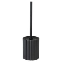 SchöNer Wohnen Soliera BüRstengarnitur Wc-Garnitur Schwarz Keramik H 37 Cm